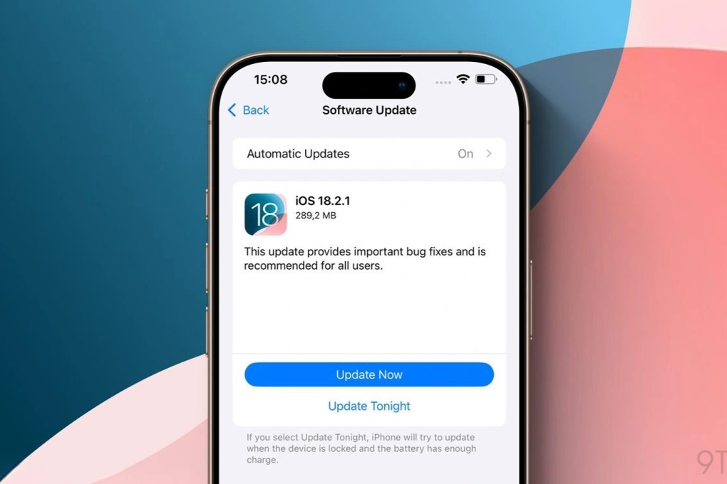 Cập nhật ngay iOS 18.2.1 để sửa lỗi trên iPhone - 1