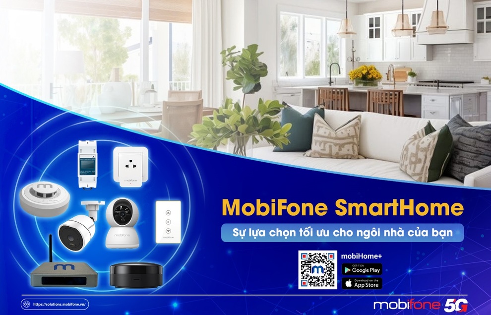 Giải pháp MobiFone SmartHome - Nhà thông minh, bình yên trọn vẹn - 1 Giải pháp MobiFone SmartHome - Nhà thông minh, bình yên trọn vẹn - 1
