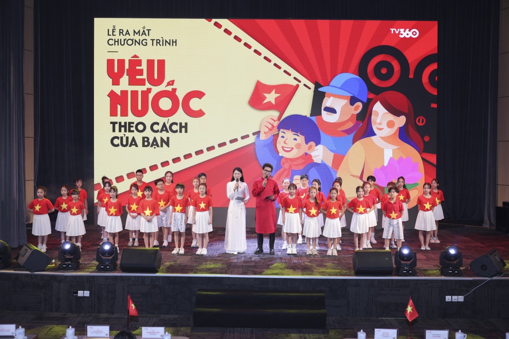 TV360 phát động chương trình Yêu nước theo cách của bạn - 1 TV360 phát động chương trình Yêu nước theo cách của bạn - 1