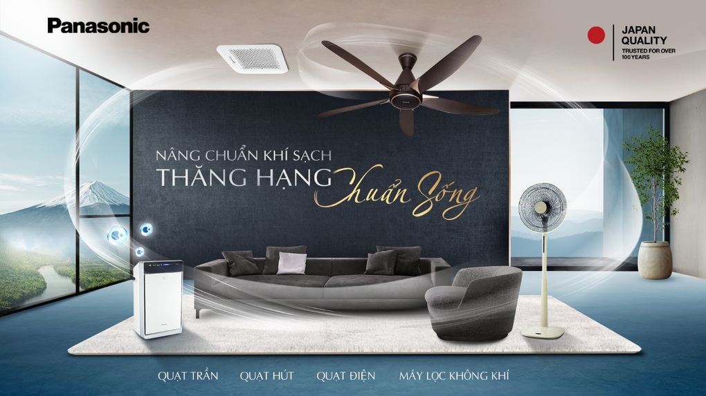 Bộ giải pháp IAQ từ Panasonic: Định nghĩa không gian chuẩn sống hiện đại - 1 Bộ giải pháp IAQ từ Panasonic: Định nghĩa không gian chuẩn sống hiện đại - 1